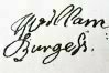 the signature of William Burgess
